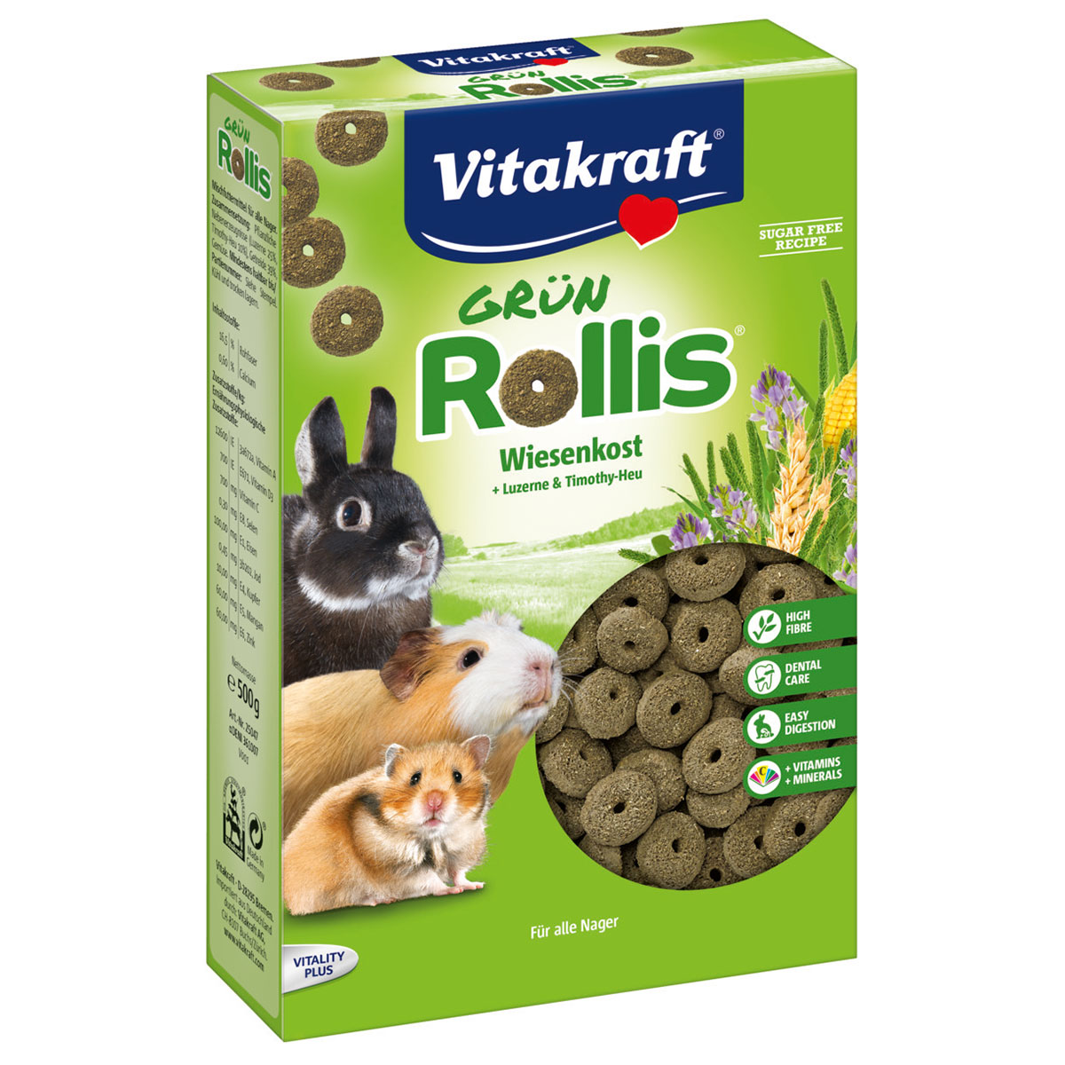 Levně Vitakraft Grün-Rollis 500 g