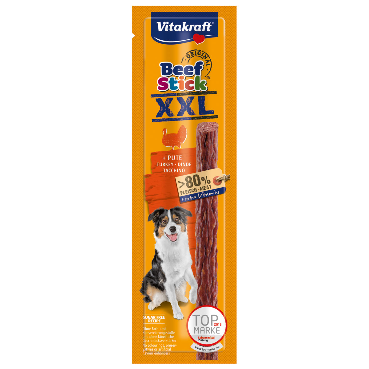 Levně Vitakraft Beef Stick krůtí maso XXL 3 kusy