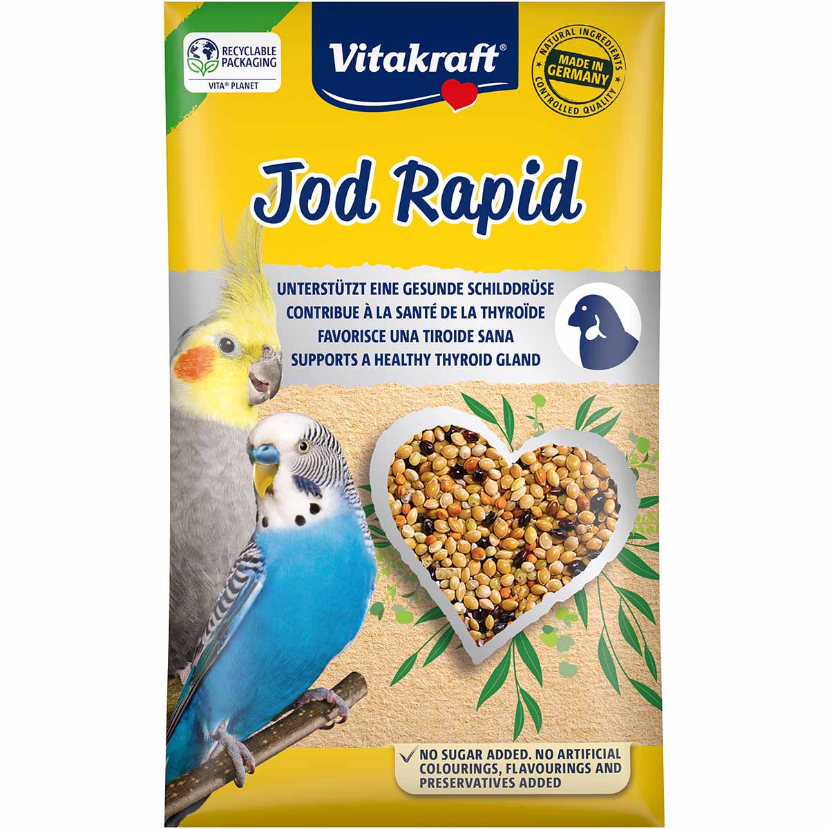 Vitakraft Sittich-Futter Jod Rapid