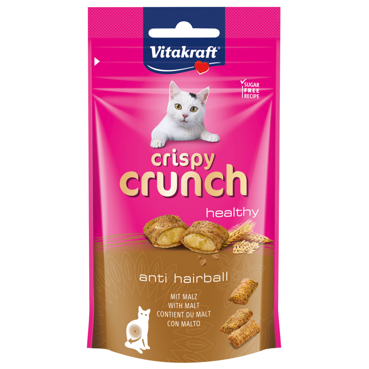 Levně Vitakraft Crispy Crunch se sladem 4 × 60 g