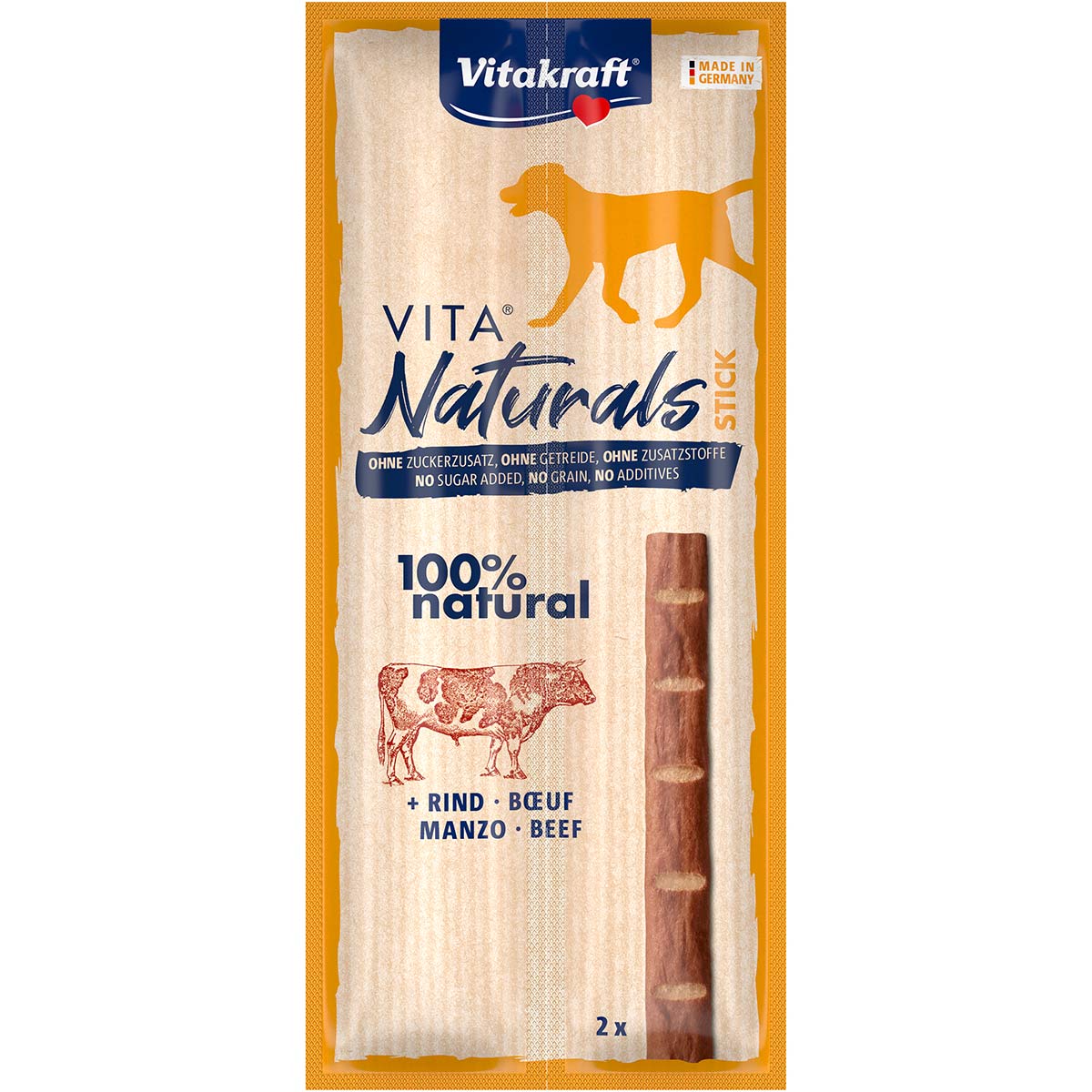 Vitakraft Vita Naturals, Stick hovězí 28× 2 ks
