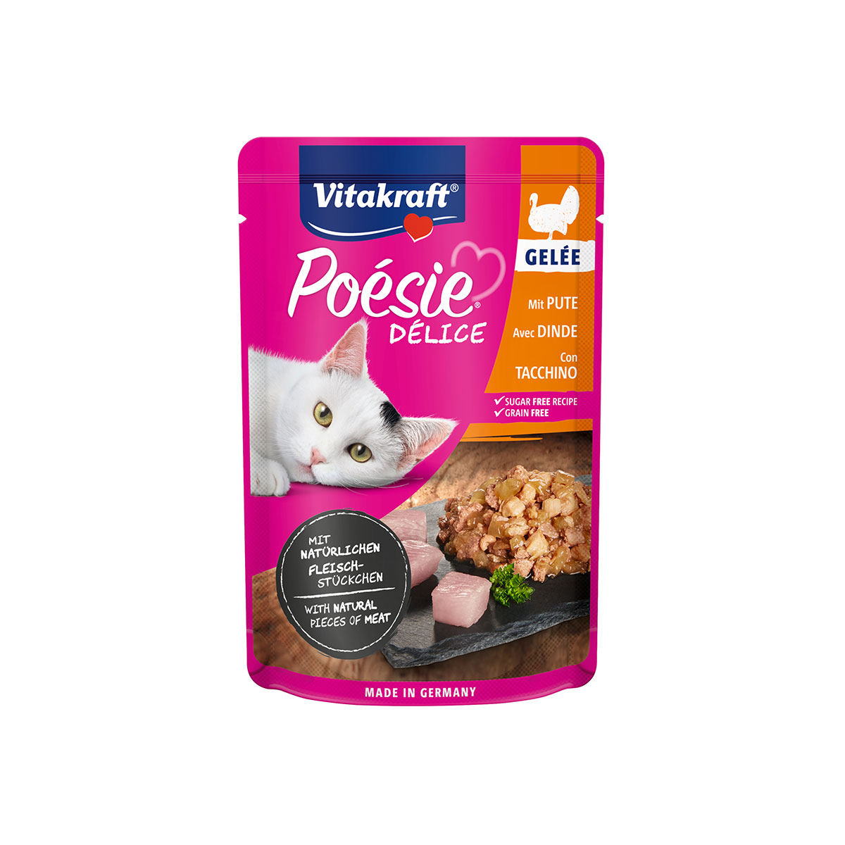 Vitakraft Poésie Délice Pute in Gelée 23x85g