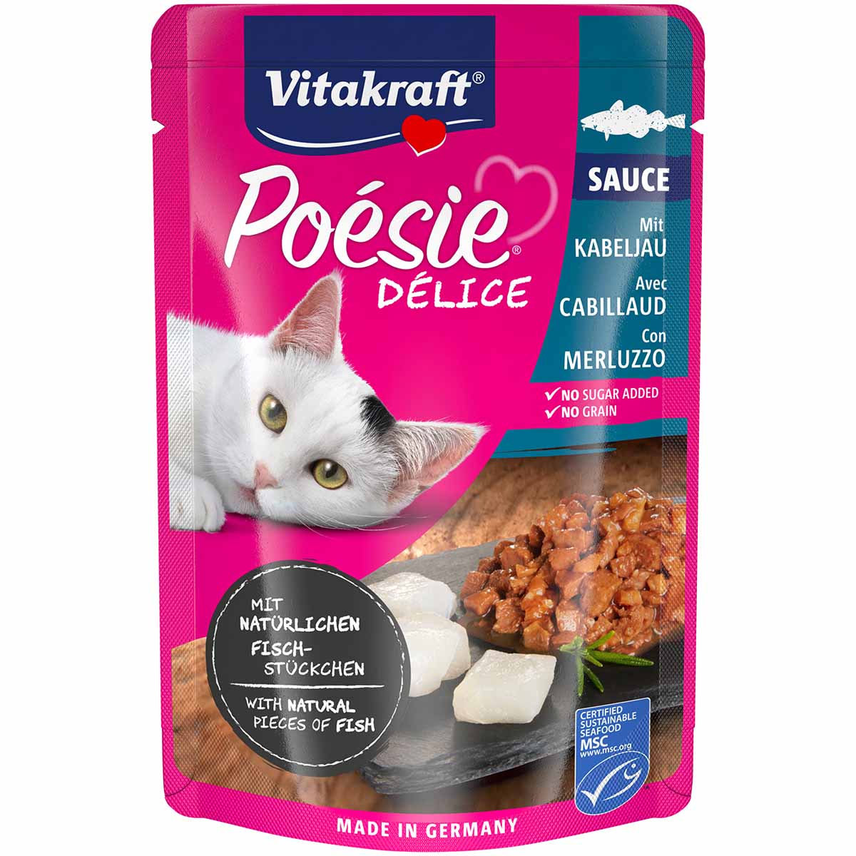 Vitakraft Poésie Délice &amp; Kabeljau