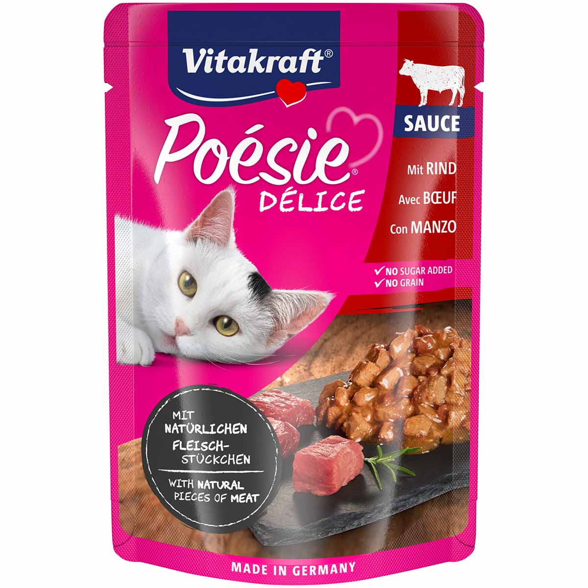 Vitakraft Poésie Délice &amp; Rindfleisch