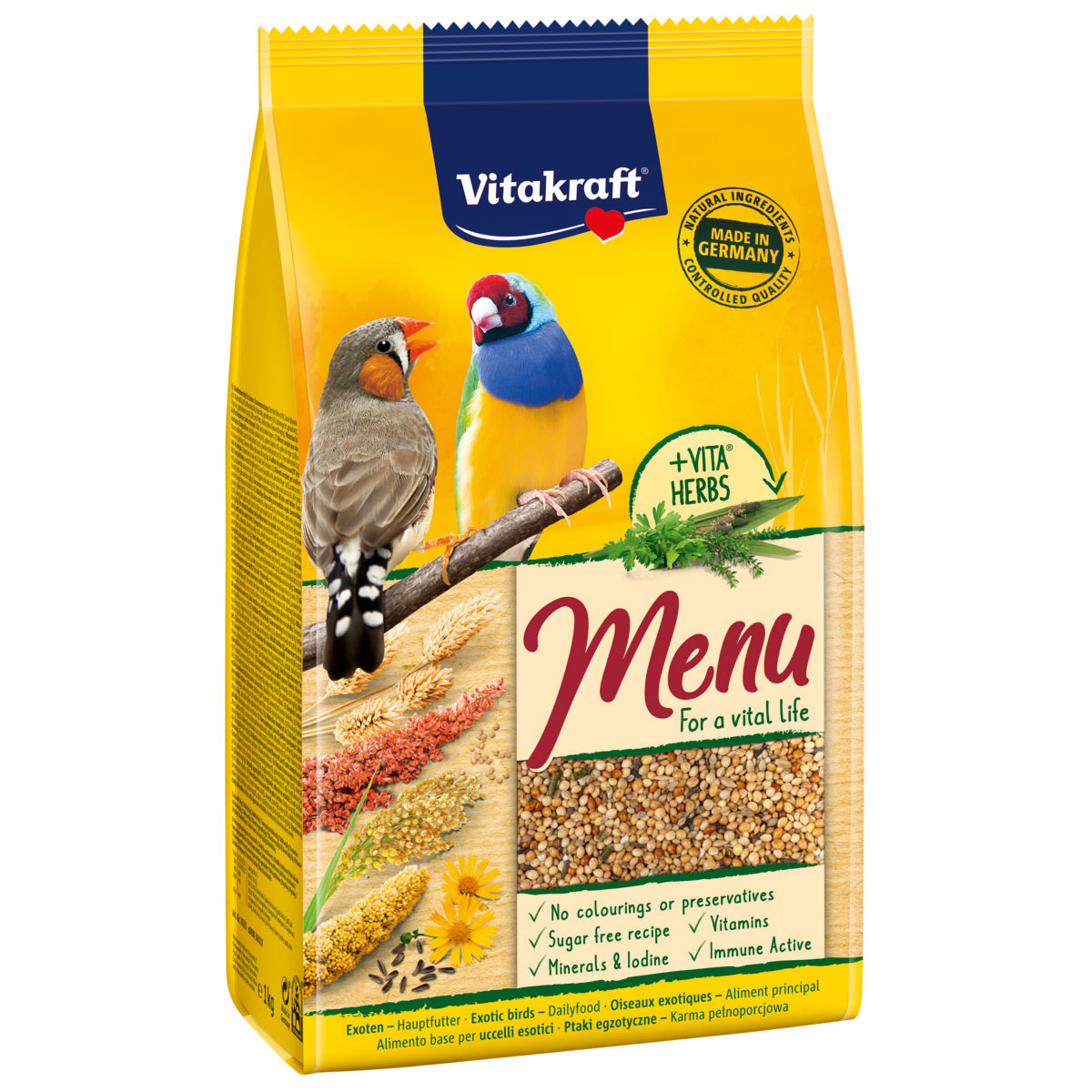 Levně Vitakraft prémiové menu pro exoty 1 kg