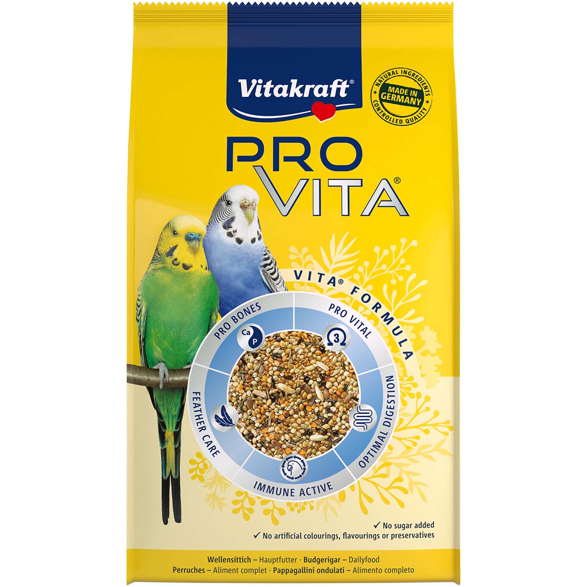 Vitakraft Vogelfutter Pro Vita Wellensittich
