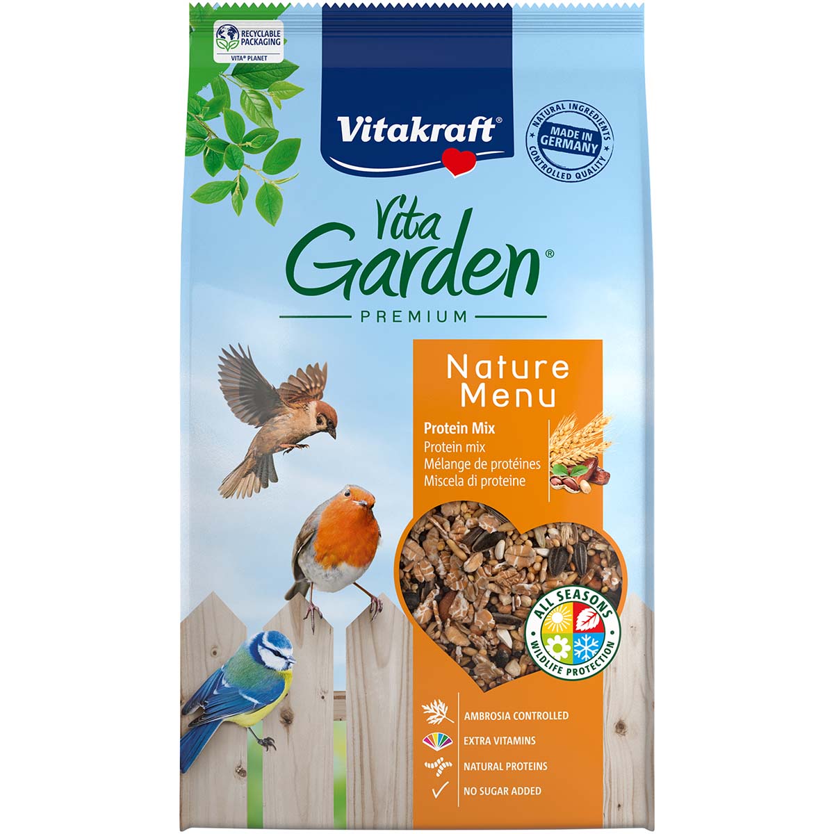 Vitakraft Vogelfutter Vita Garden Protein Mix