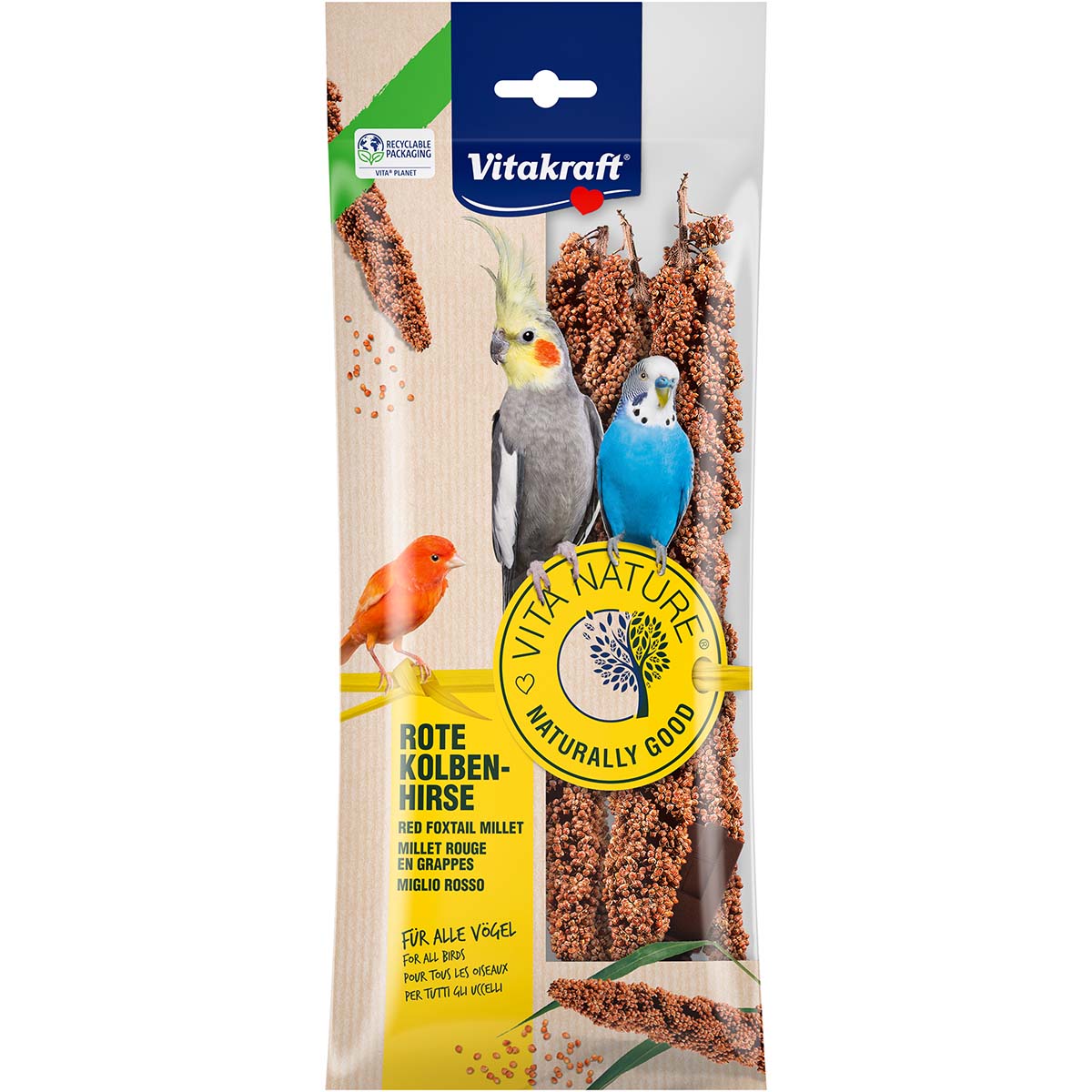 Vitakraft Vita Nature Rote Kolbenhirse