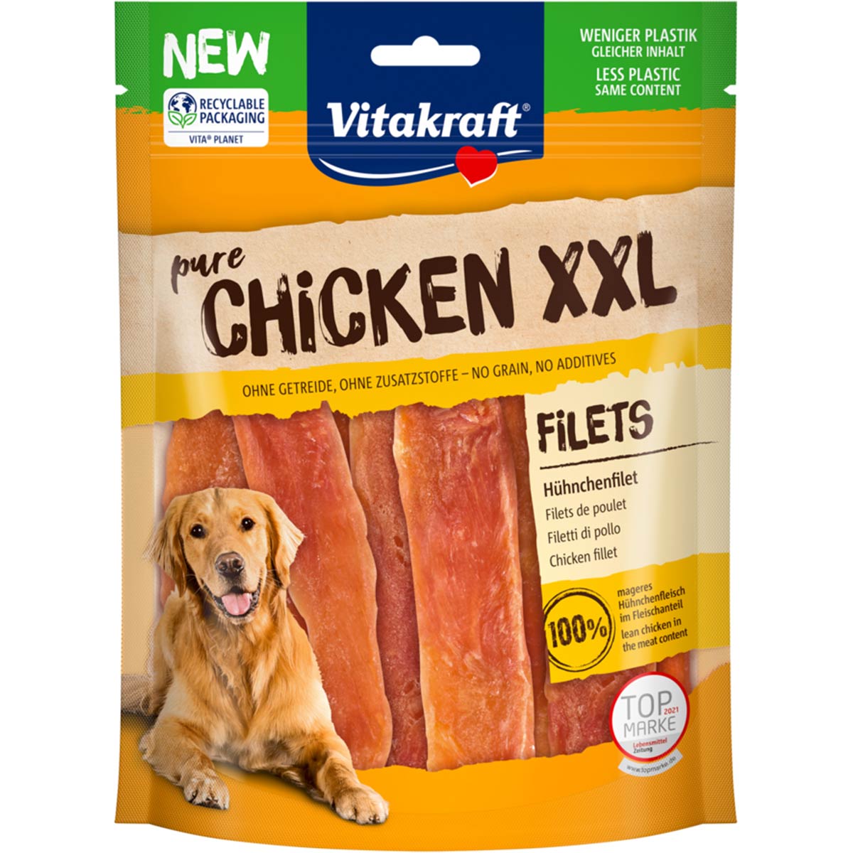 Levně Vitakraft CHICKEN XXL kuřecí filet 250 g