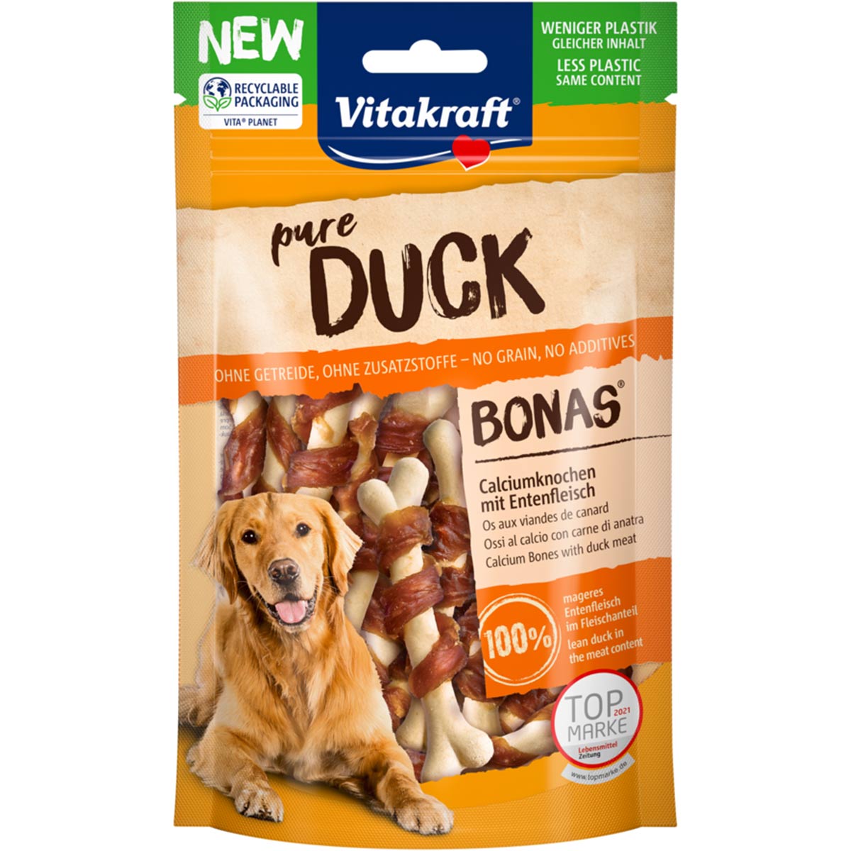 Vitakraft DUCK Bonas vápníkové kostičky 80 g