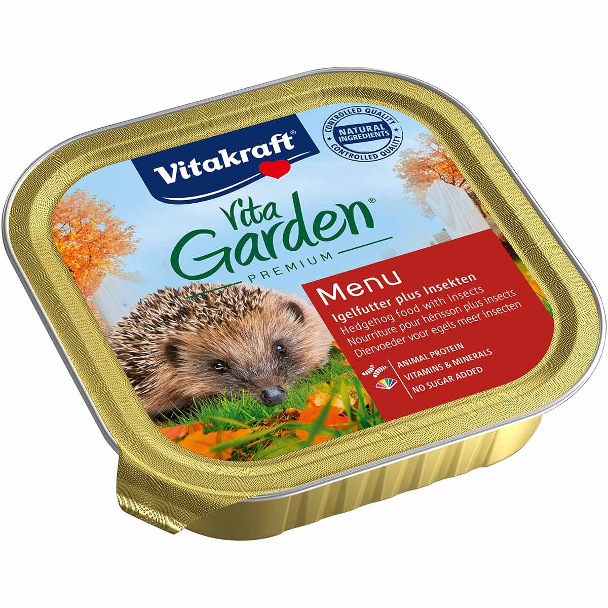 Vitakraft mokré krmivo pro ježky Menu 16 × 100 g
