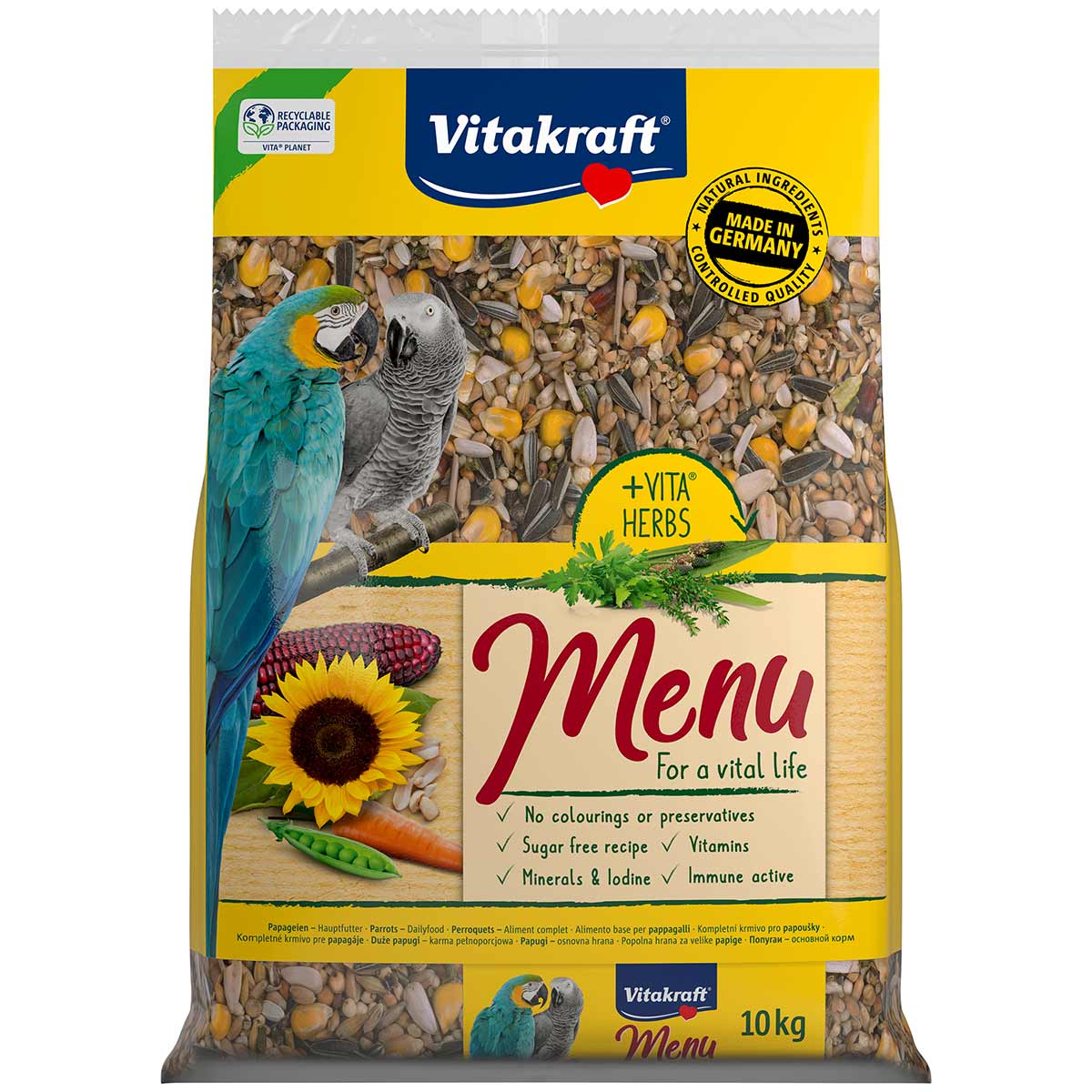 Vitakraft Menu Papagei 10 kg