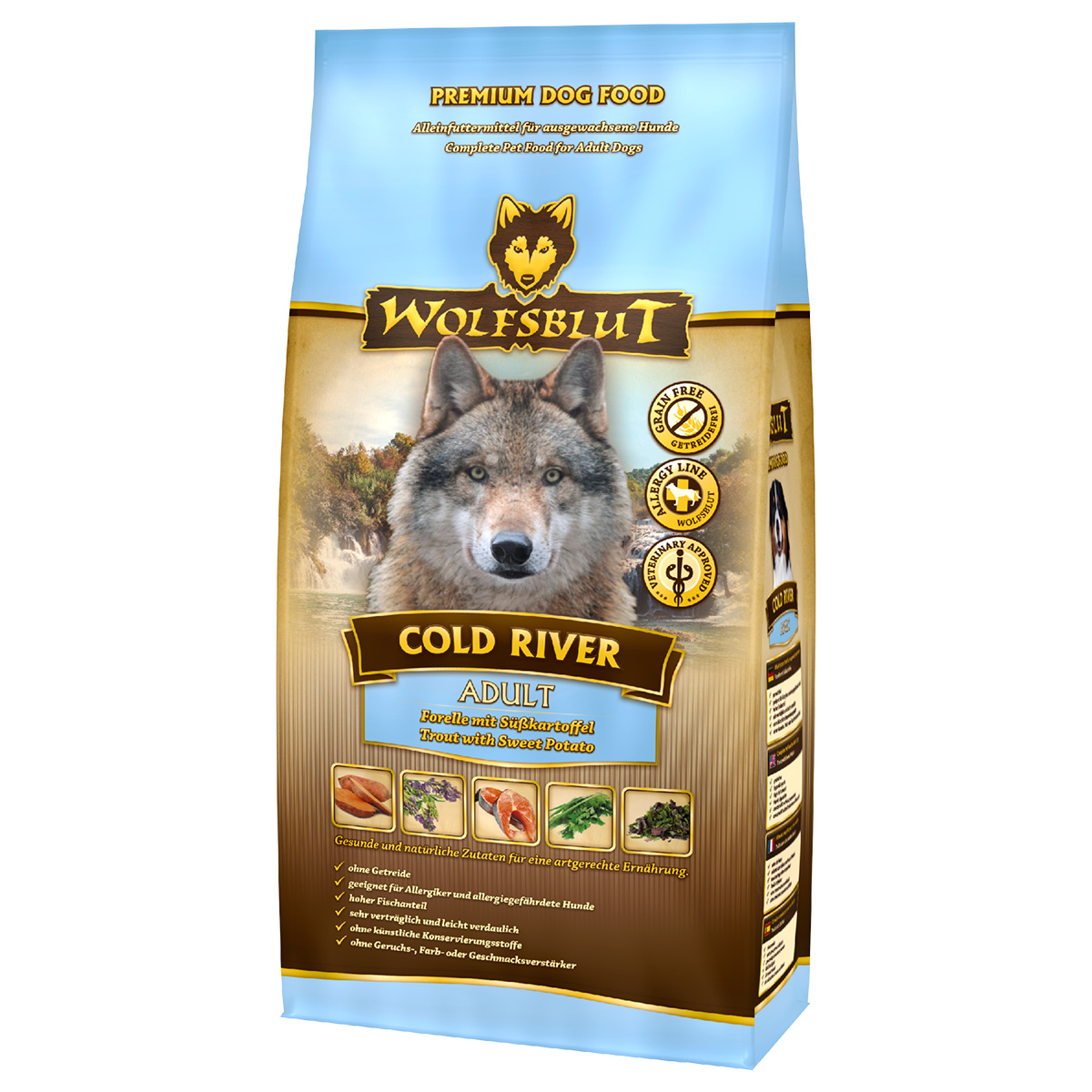 Levně Wolfsblut Cold River Adult 0,5 kg