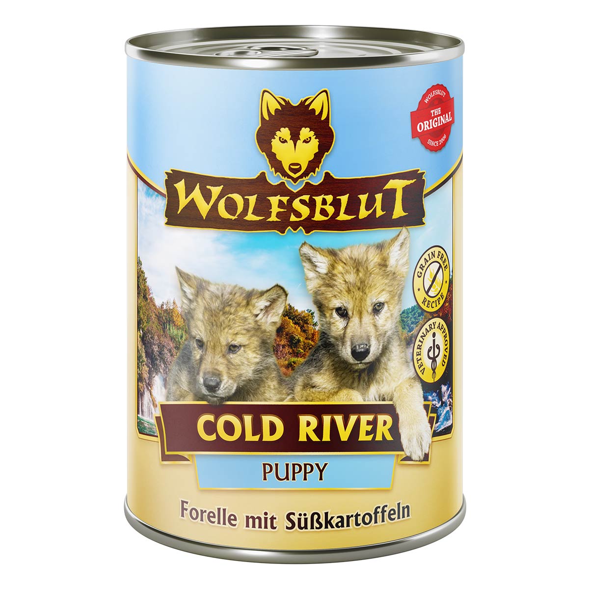 Levně Wolfsblut Cold River Puppy 12 × 395 g