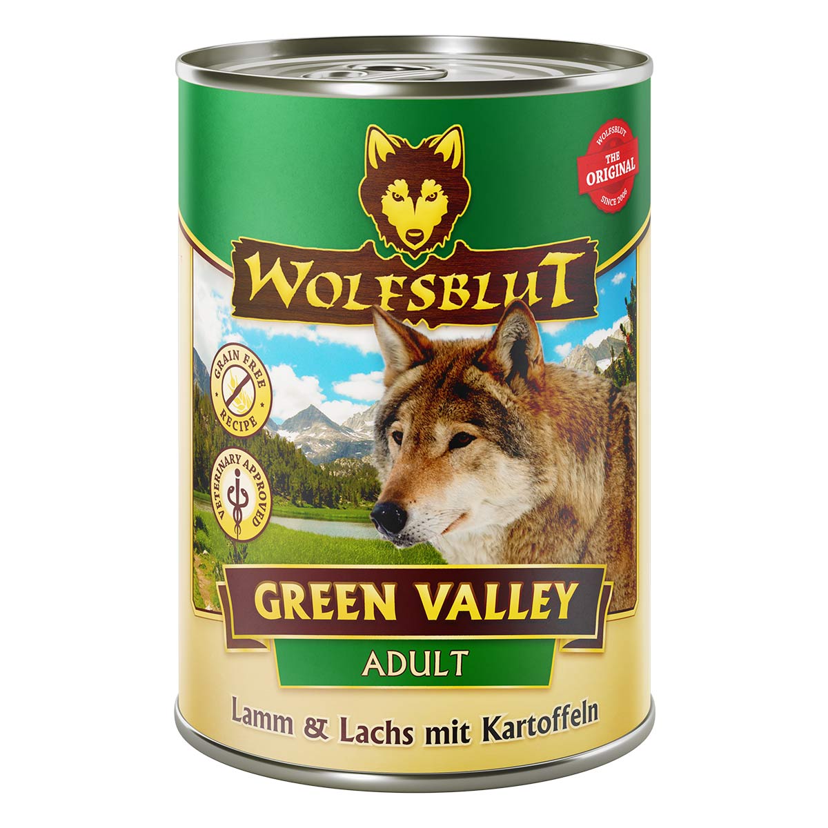 Levně Wolfsblut Green Valley Adult 12 × 395 g