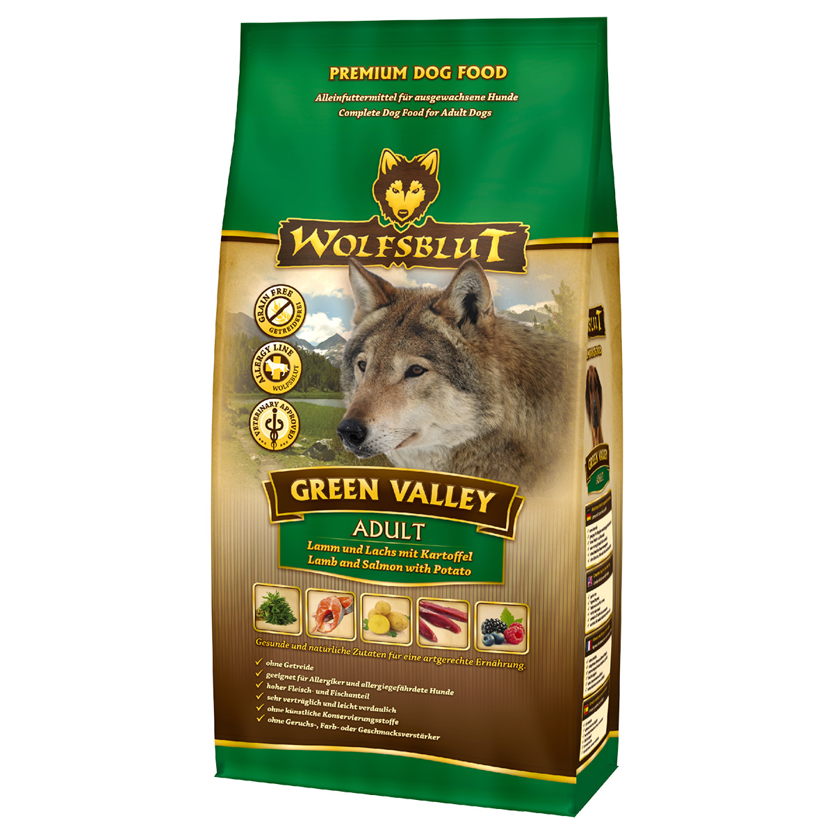 Levně Wolfsblut Green Valley Adult 2 kg