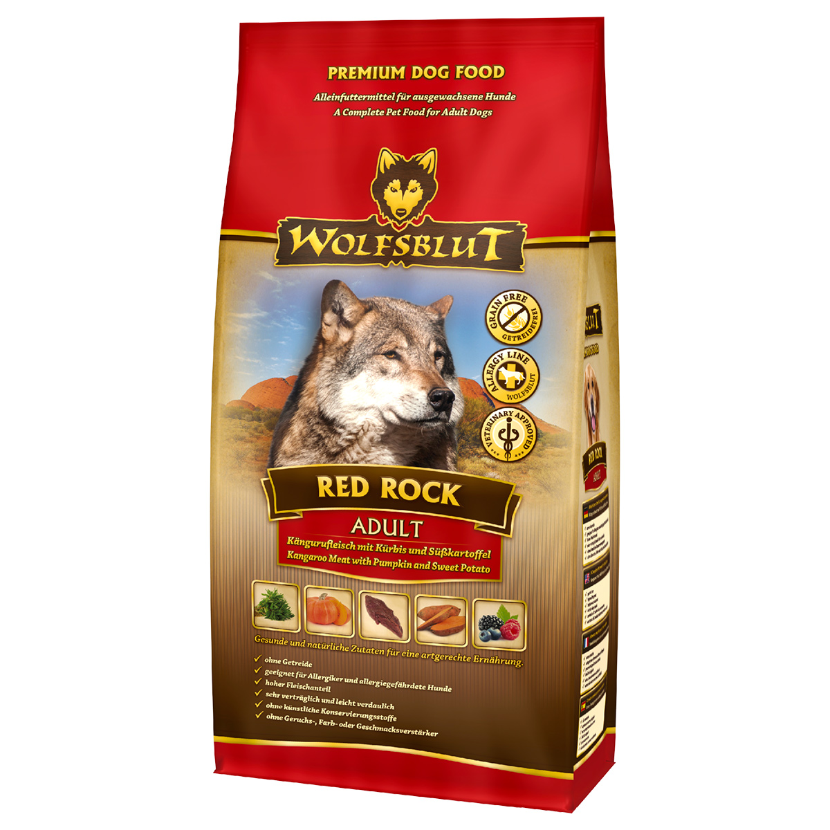 Levně Wolfsblut Red Rock Adult 2 kg