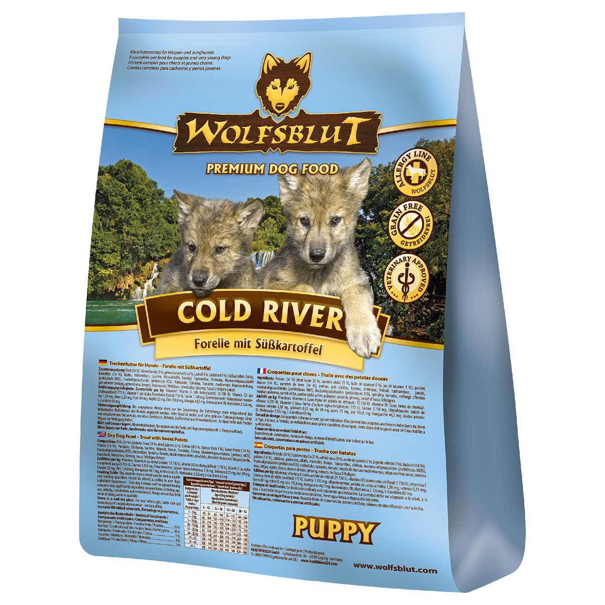 Wolfsblut Cold River Puppy 2 kg