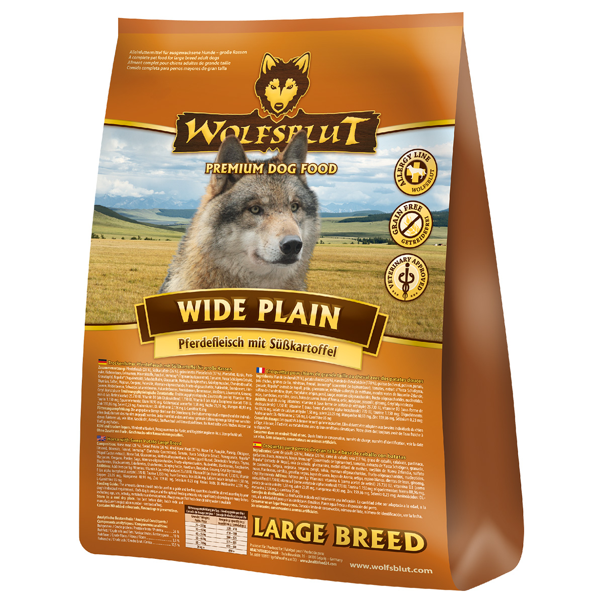 Levně Wolfsblut Wide Plain Large Breed 2 kg