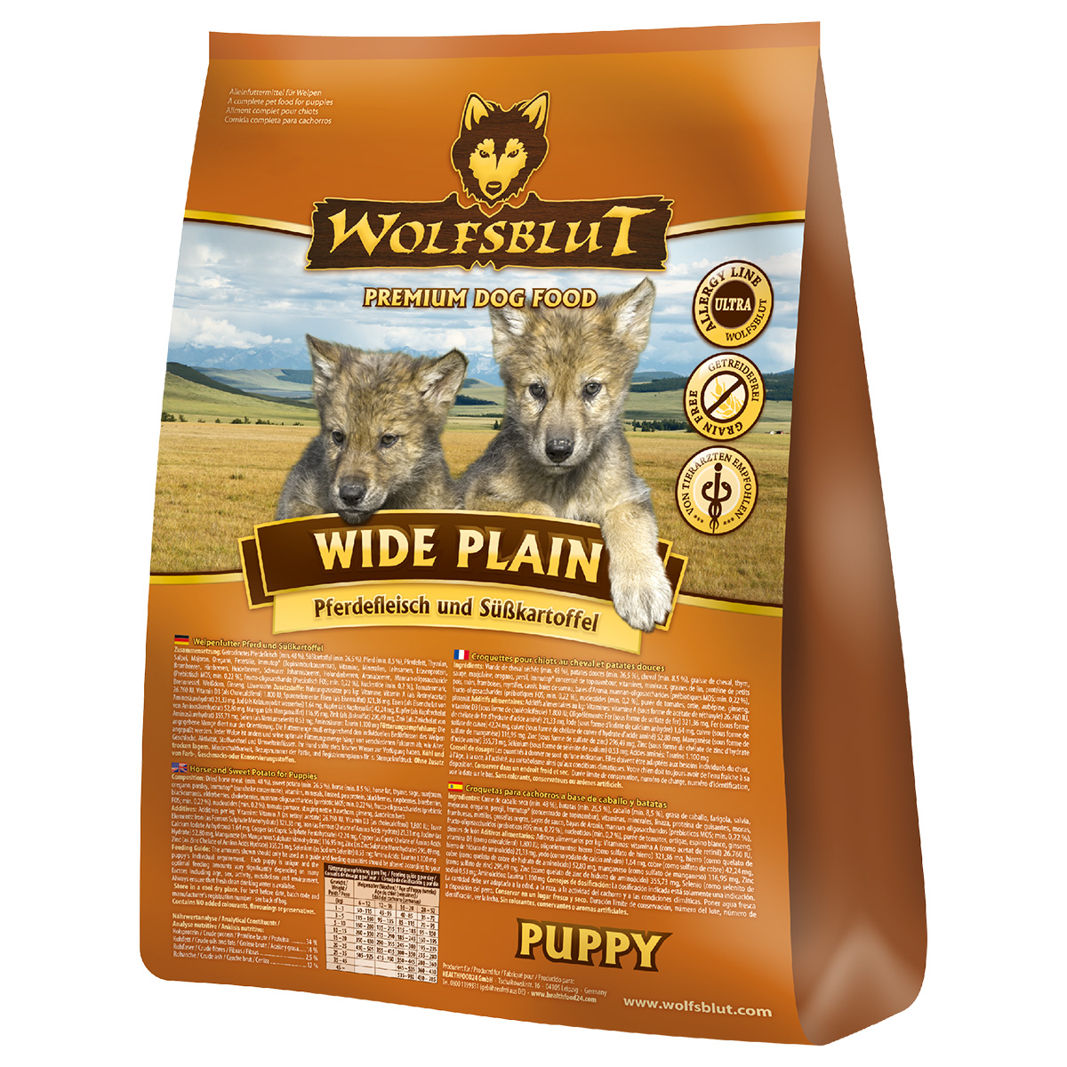 Levně Wolfsblut Wide Plain Puppy 2 kg