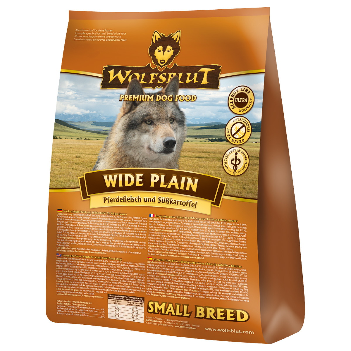 Levně Wolfsblut Wide Plain Small Breed 2 kg