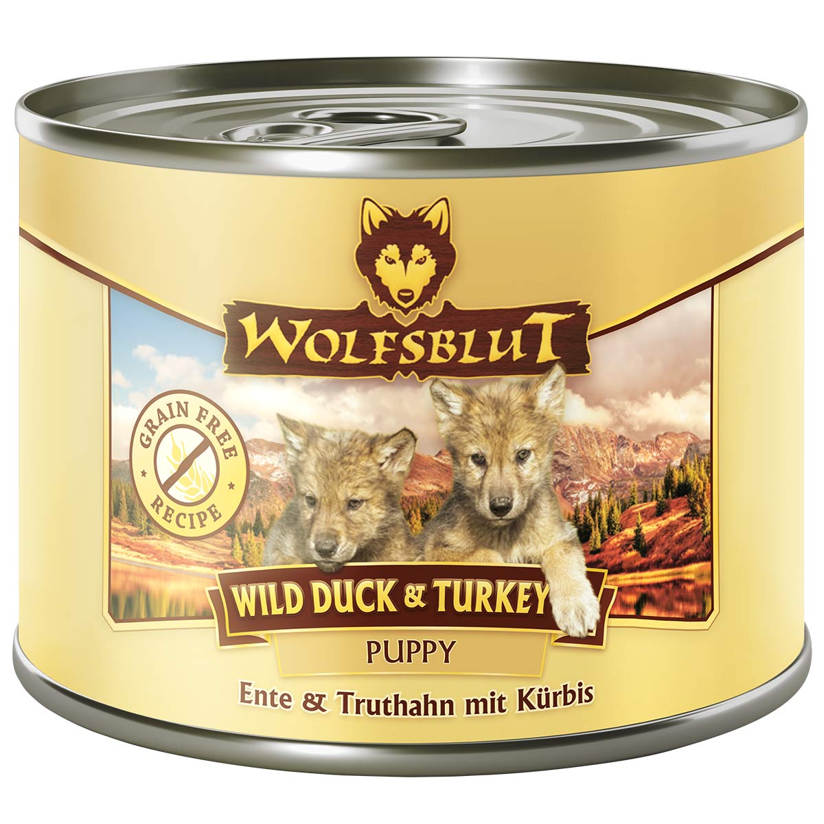 Wolfsblut Wild Duck & Turkey Puppy 12× 200 g