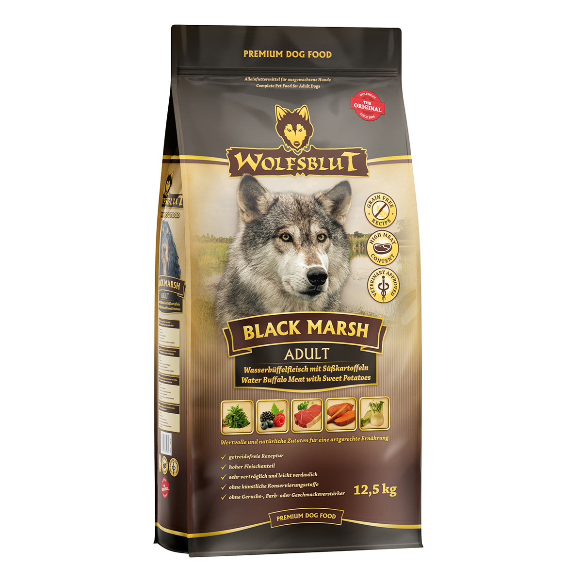 Levně Wolfsblut Black Marsh Adult 2 × 12,5 kg