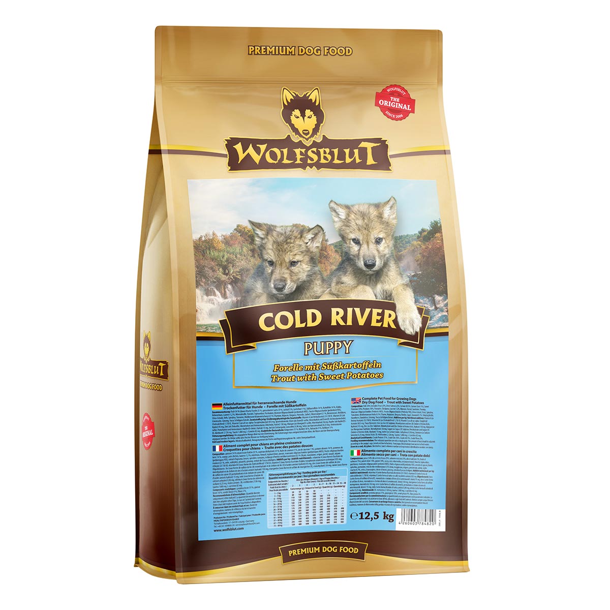 Levně Wolfsblut Cold River Puppy 12,5 kg