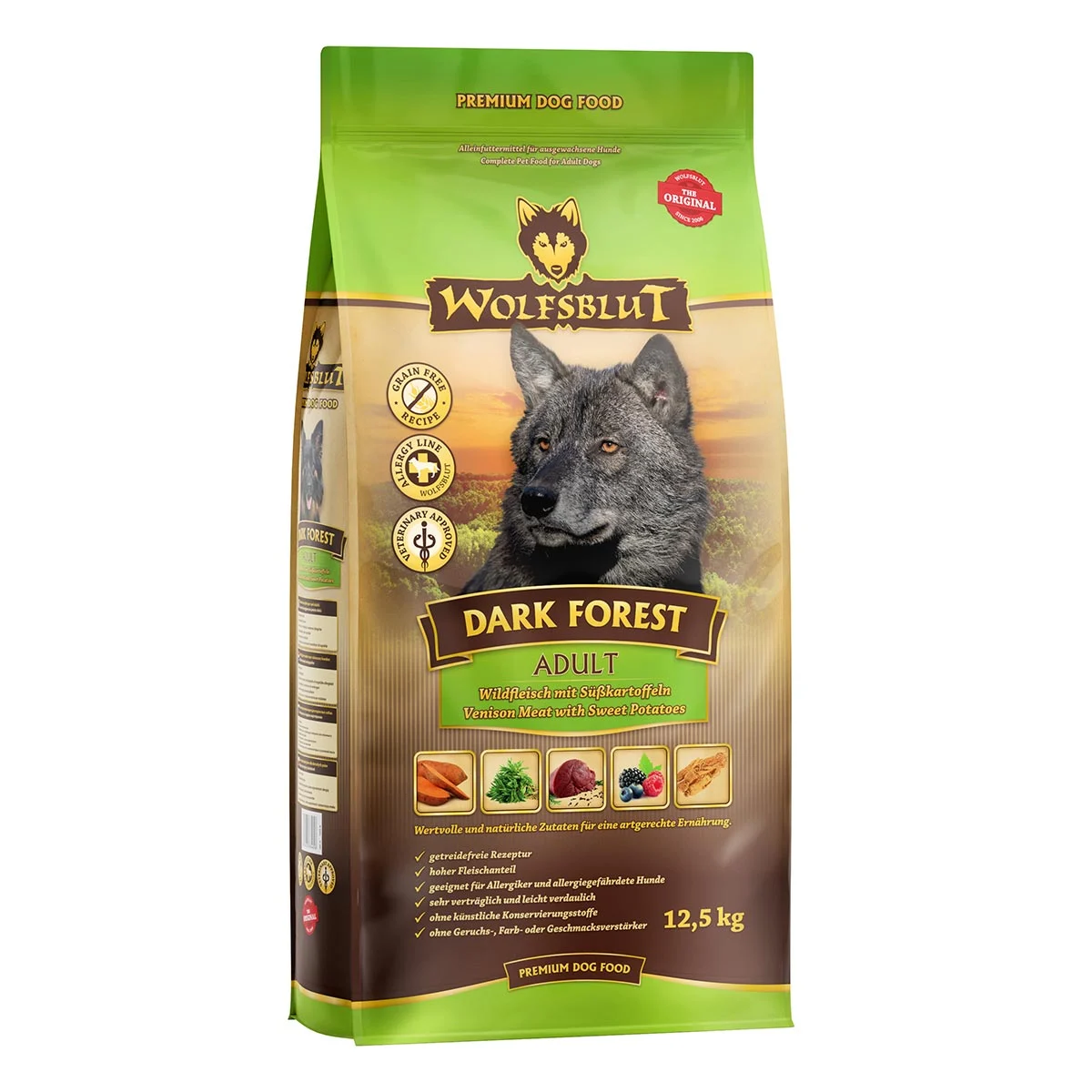 Levně Wolfsblut Dark Forest Adult 12,5 kg