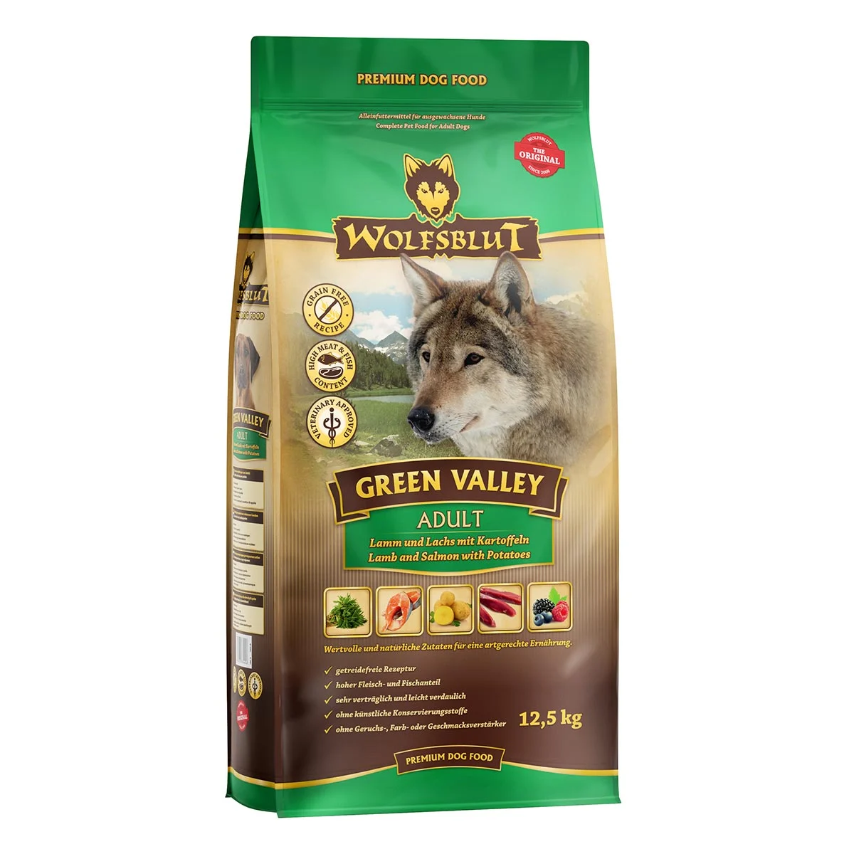 Levně Wolfsblut Green Valley Adult 12,5 kg