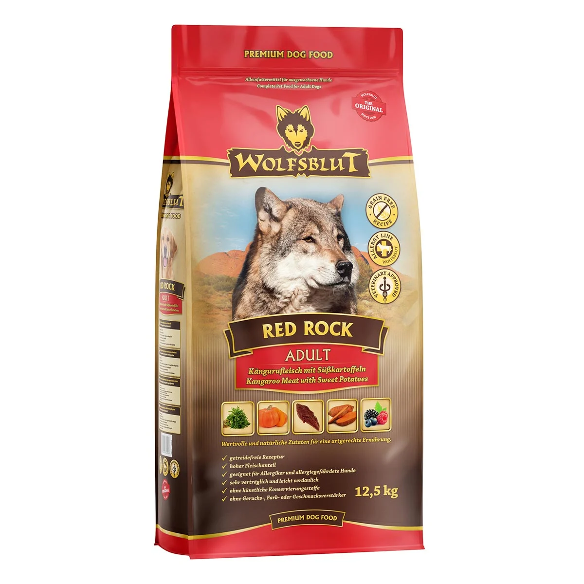 Levně Wolfsblut Red Rock Adult 12,5 kg