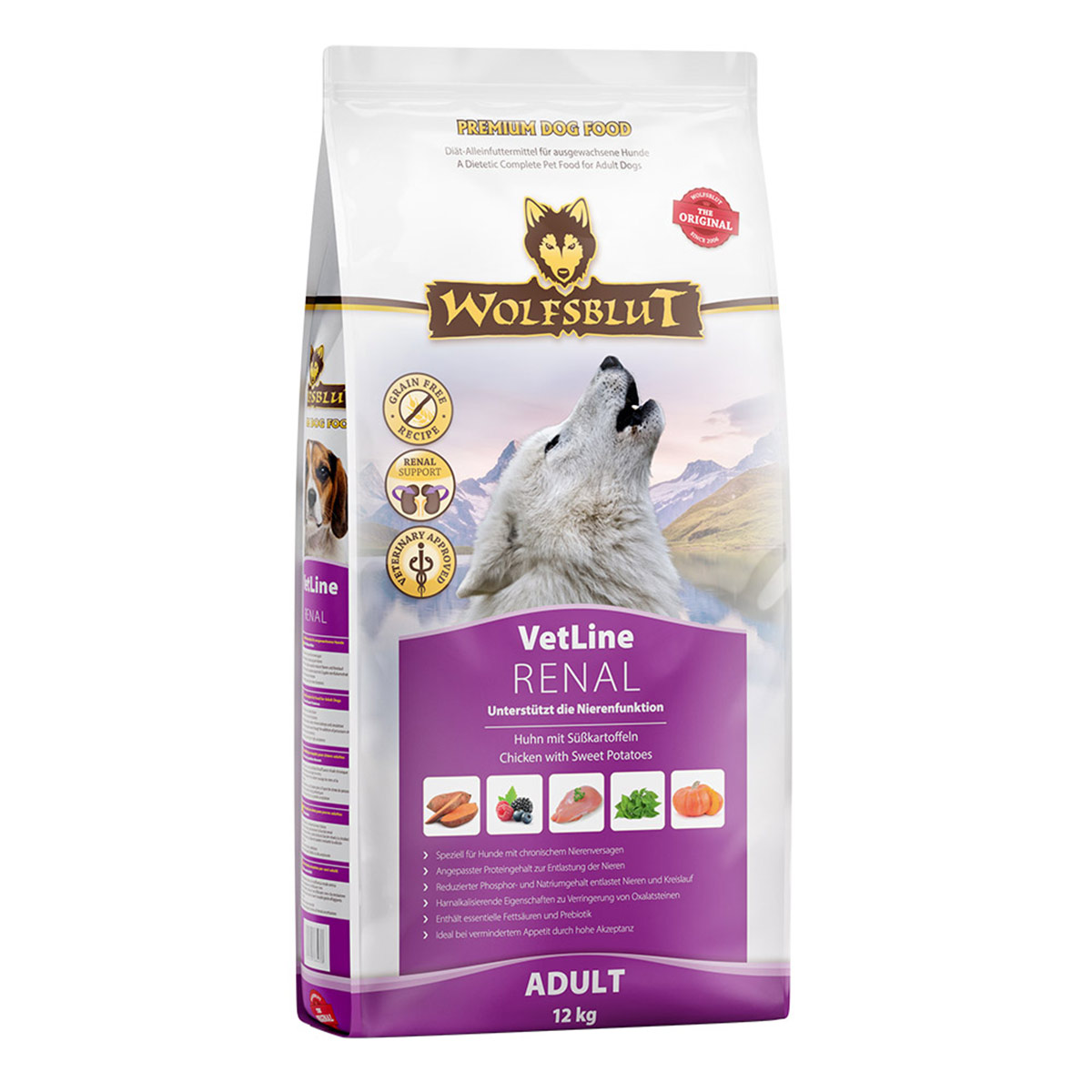 Wolfsblut VetLine Renal kuře 12 kg