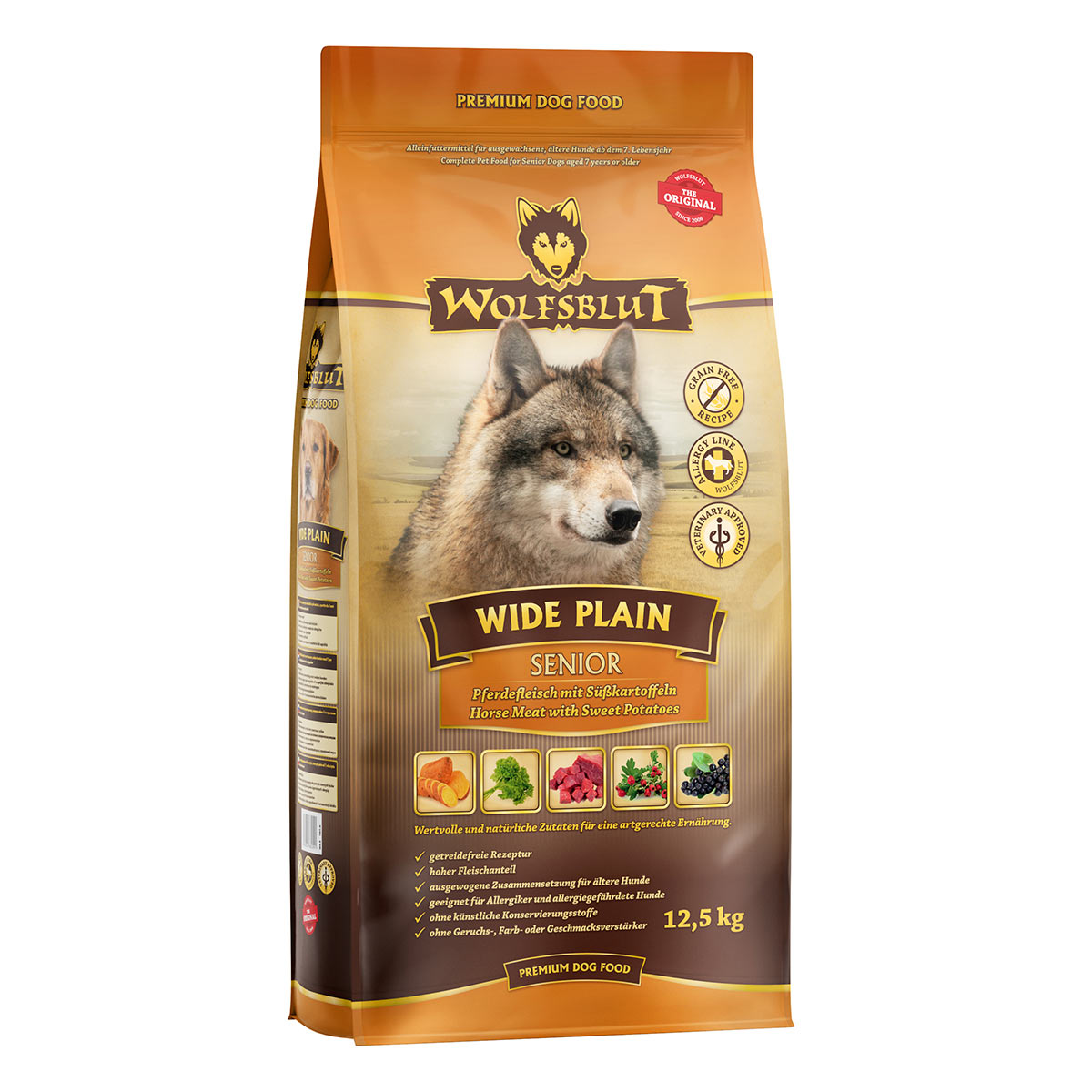 Wolfsblut Wide Plain Senior 2 × 12,5 kg