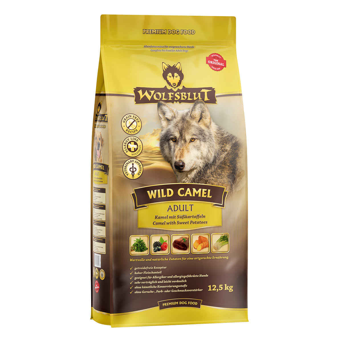 Wolfsblut Wild Camel Adult 12,5 kg