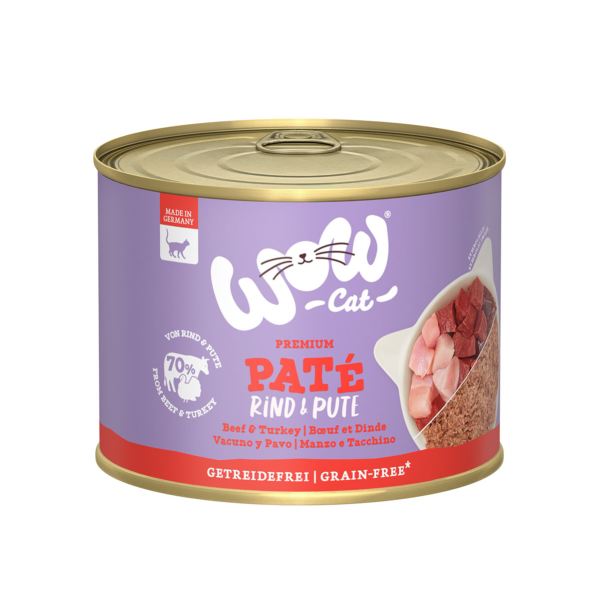 WOW CAT Adult Rind &amp; Pute