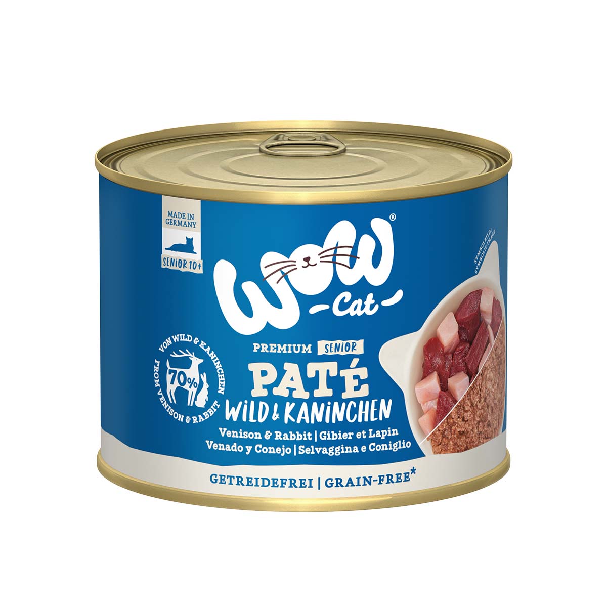 WOW CAT Senior Wild &amp; Kaninchen