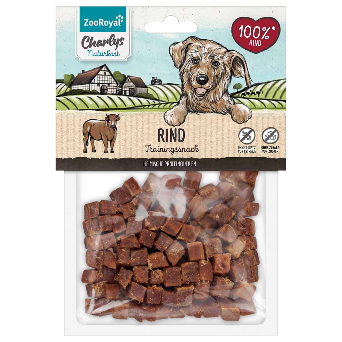 ZooRoyal Charlys Naturkost Trainingssnack