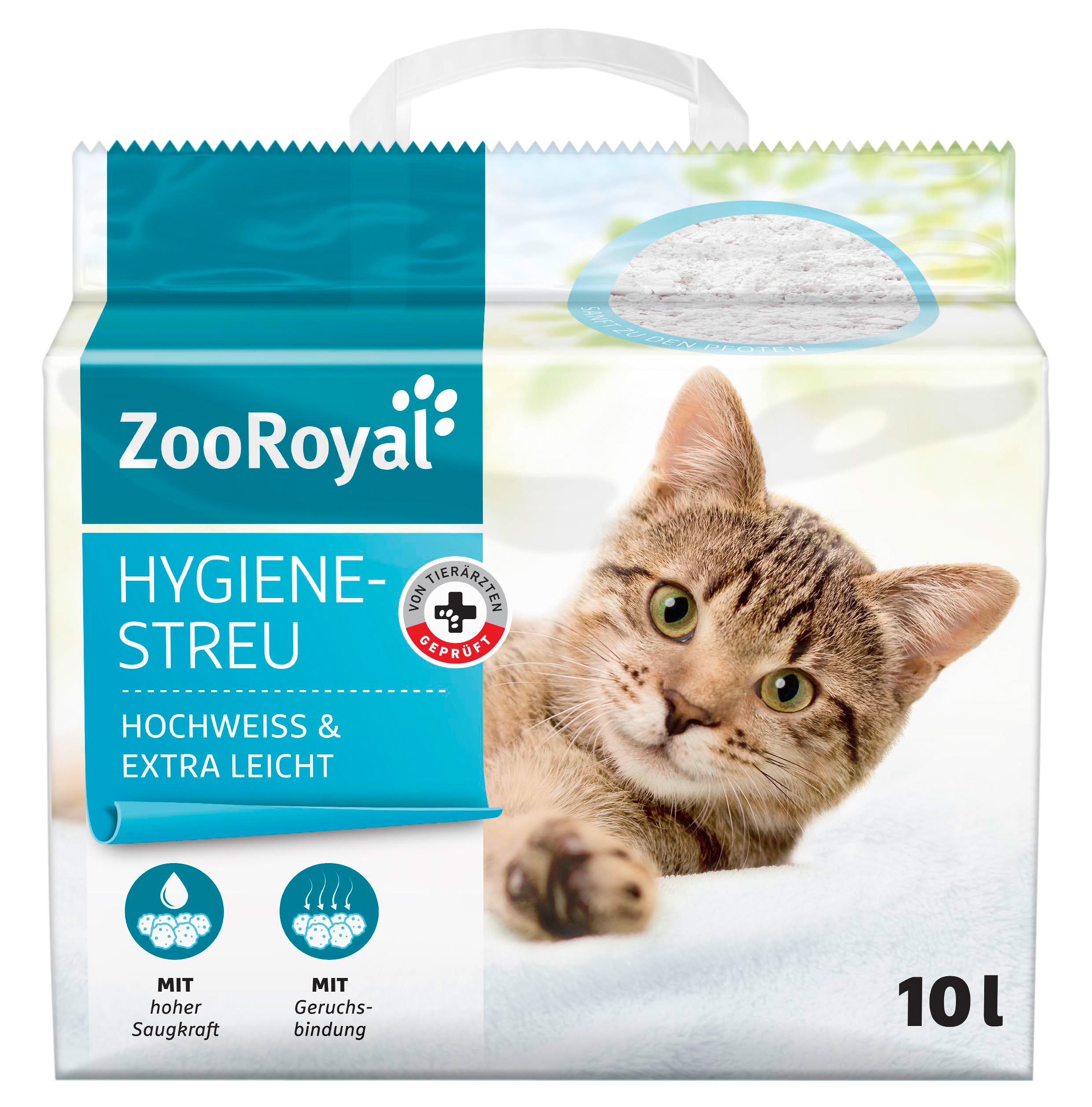 ZooRoyal Hygienestreu hochweiss & extra leicht 10l