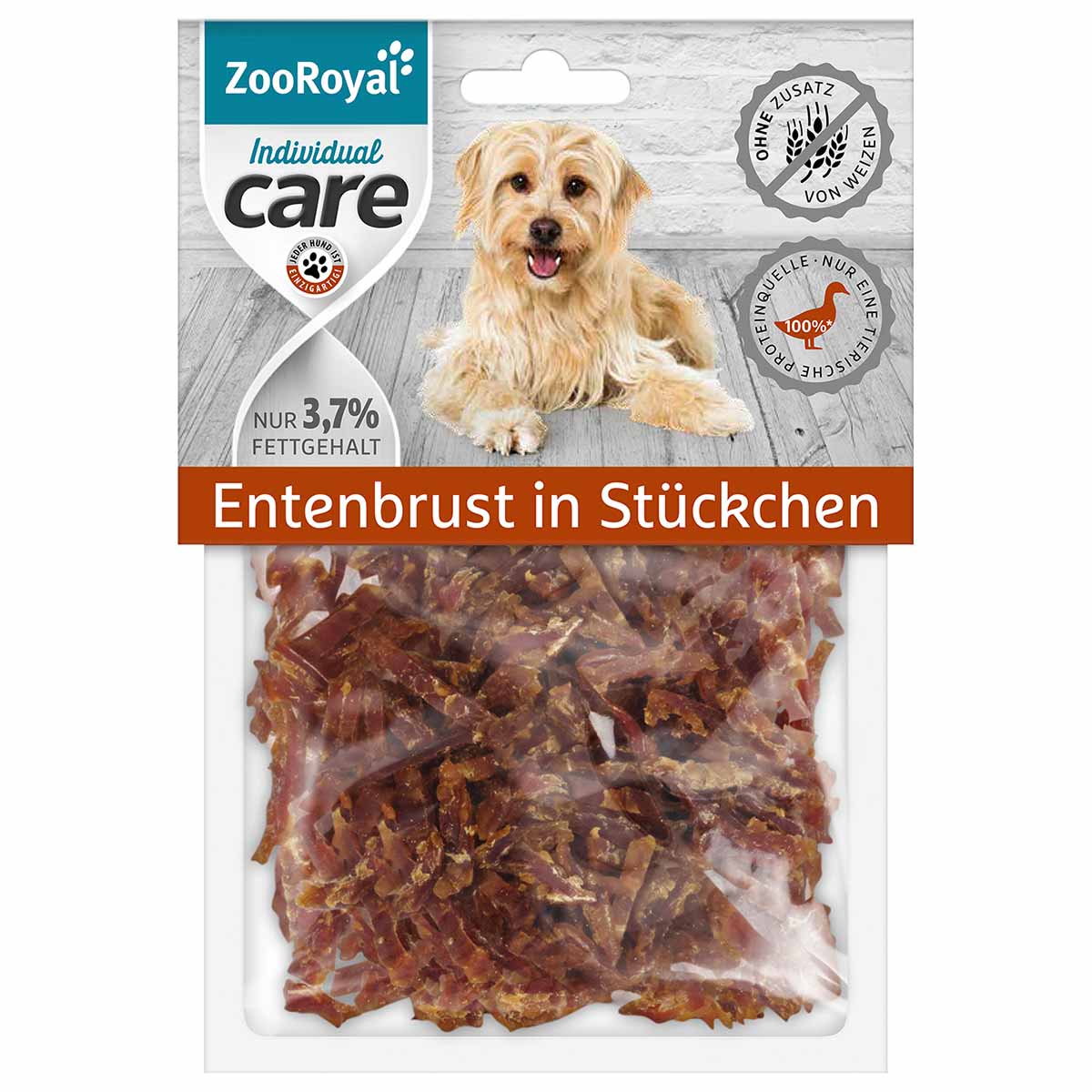 Entenbrust in Stückchen