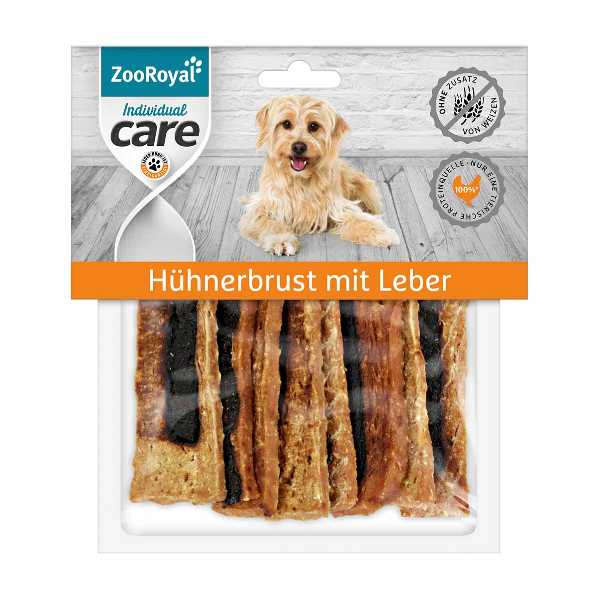 Hühnerbrust mit Leber