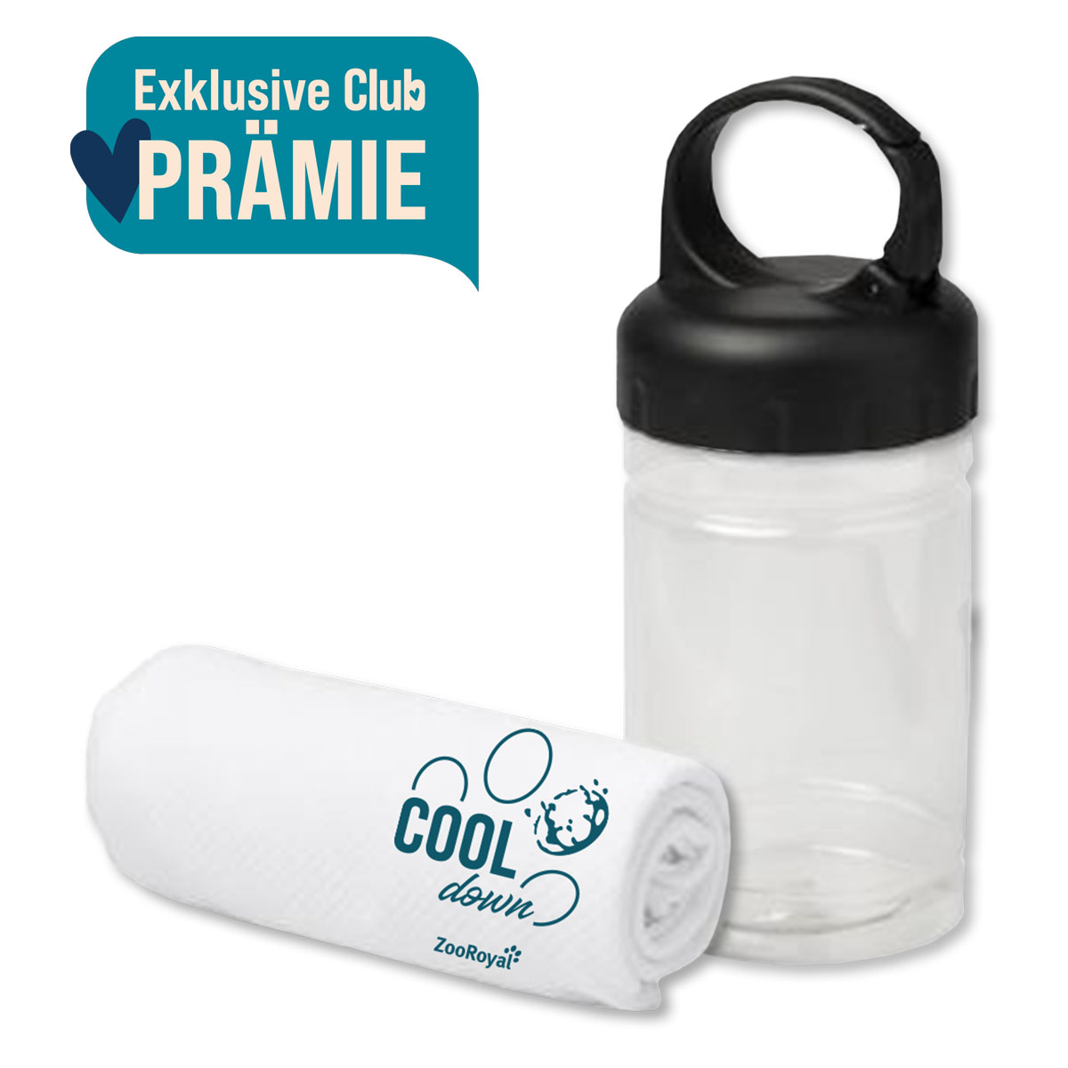 ZooRoyal Kühlhandtuch weiß PRÄMIE