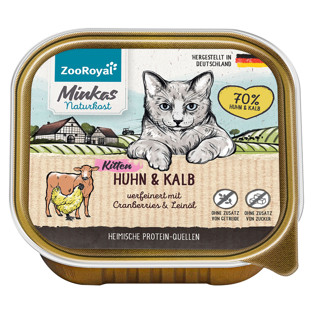 ZooRoyal Minkas Naturkost Kitten