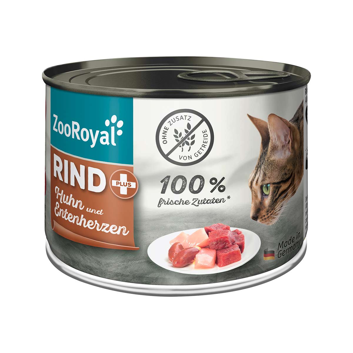 ZooRoyal Rind + Huhn & Entenherzen 200g 6x200g ZooRoyal Rind + Huhn & Entenherzen 200g 6x200g