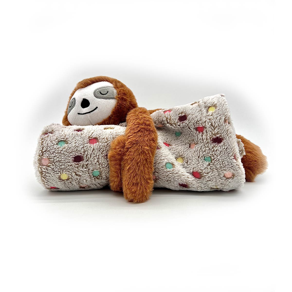 ZooRoyal Geschenkset Kuscheltier Faultier &amp; Decke