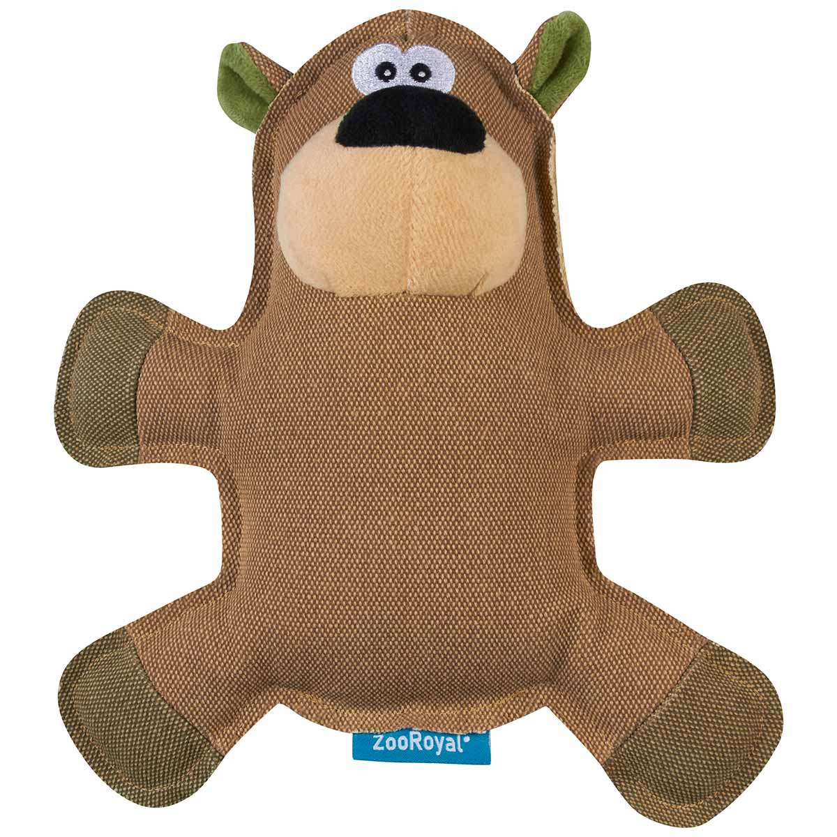 ZooRoyal Hundespielzeug Kuscheltier Bär Tuff