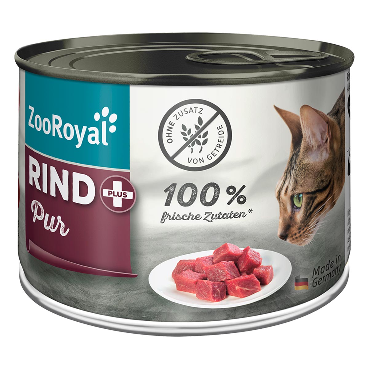 ZooRoyal Rind + pur Katze 200g